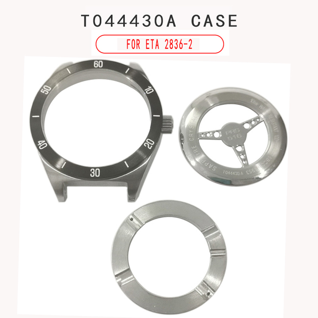 New Watch Back Cover Sapphire Glass Mirror Repair Parts Stainless Steel For T035627A/T099407A/T120407A/T100417A