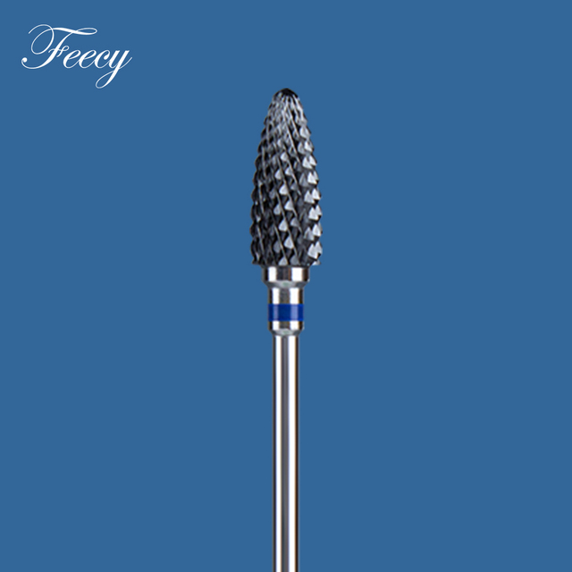 1pc Diamond Ceramic Milling Cutter For Manicure Nail Drill Bits For Gel Cuticle Burrs Remove Pedicure Nail File 3/32 Mill Tool