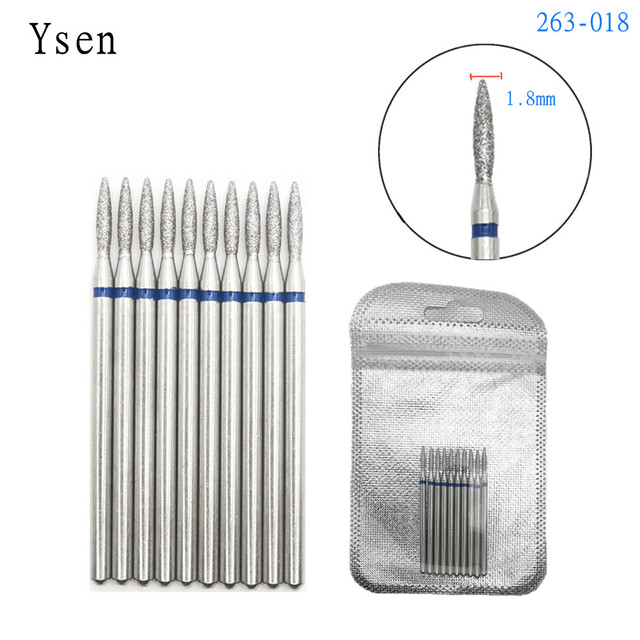 10pcsSet Diamond Nail Drill Bit Artery Electric Cutters For Pedicure Manicure Files Cuticle Burr Nail Tools Accessories