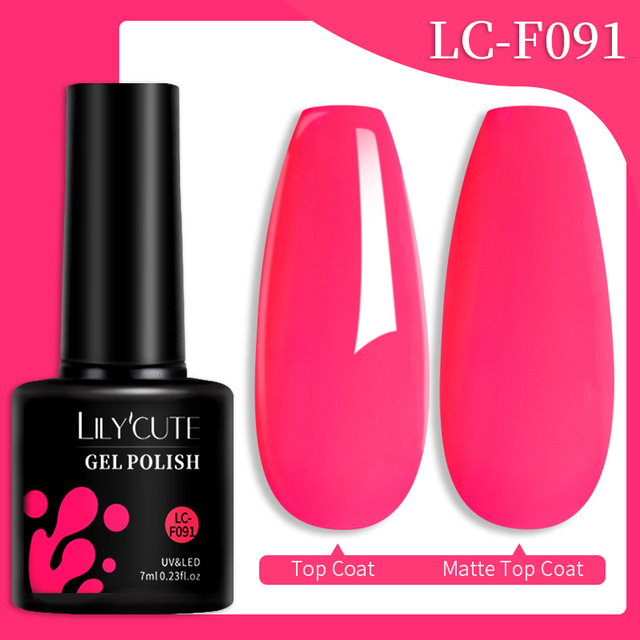 LILYCUTE Thread Shell Nail Gel Polish 7ml Pearl Shell Semi Permanent UV Gel Base Top Coat Popular in Autumn and Winter