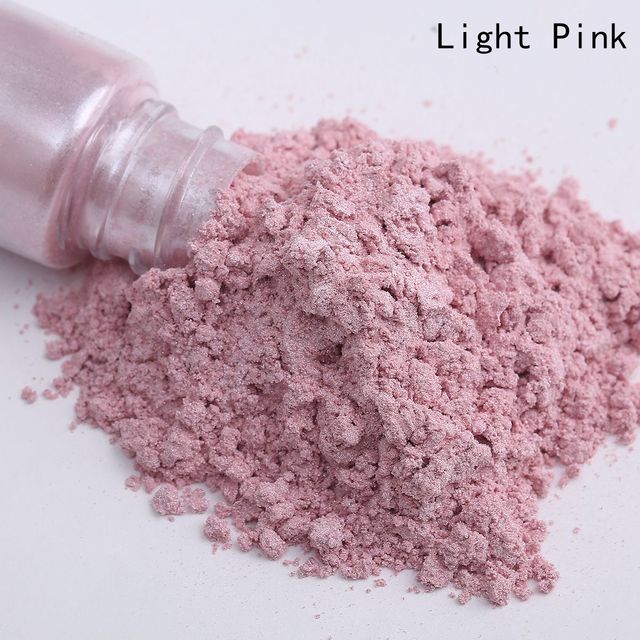 Colorful pearl mica pigment powder for nails glitter art, soap making epoxy resin eyeshadow lipstick car paint