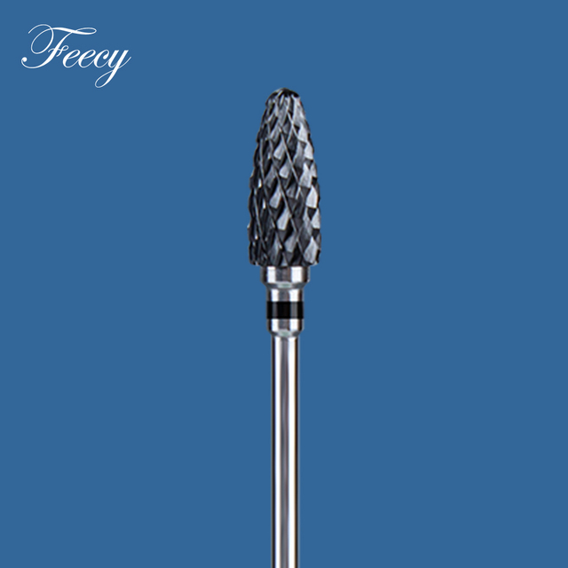 1pc Diamond Ceramic Milling Cutter For Manicure Nail Drill Bits For Gel Cuticle Burrs Remove Pedicure Nail File 3/32 Mill Tool