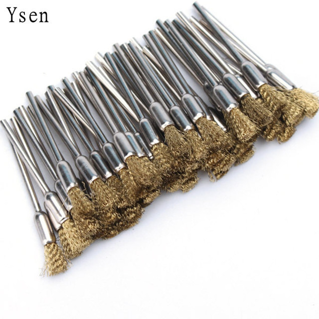 50pcs/set Nail Drill Bit Set Cutter Dental Diamond Grinding Polish Burs Dental Lab Polisher 2.35mm Shank Nail Tools