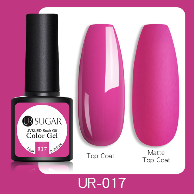 UR SUGAR Nail Gel Polish Red Pink Series Gel Varnish All for Nails Art Base Top UV Semi-Permanent Nail Gel