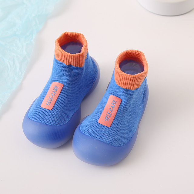 Children Anti-Slip Shoes Newborn Baby Girl Cotton Non-Slip Floor Socks Baby Boy Rubber Sole Cartoon Indoor Socks Infant Shoes