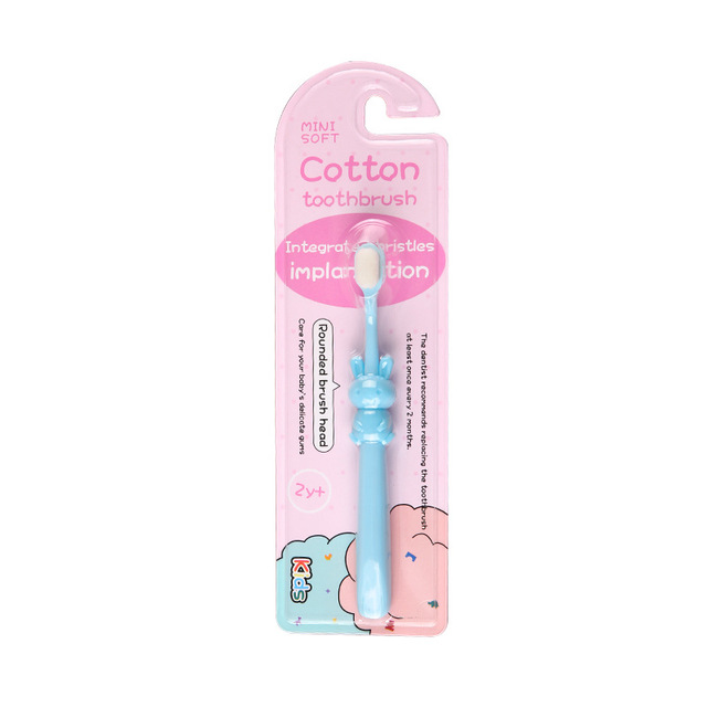 New Baby Soft Toothbrush Children's Toothbrush Cartoon Handle Toothbrush Oral Care Healthy Children Baby Products