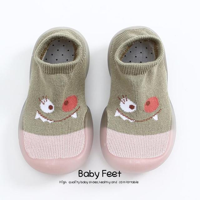 Baby Indoor Sock Shoes Kids Indoor Floor Anti-slip Slippers Outdoor Breathable Cotton Sock Shoes Baby Clothes Accessories