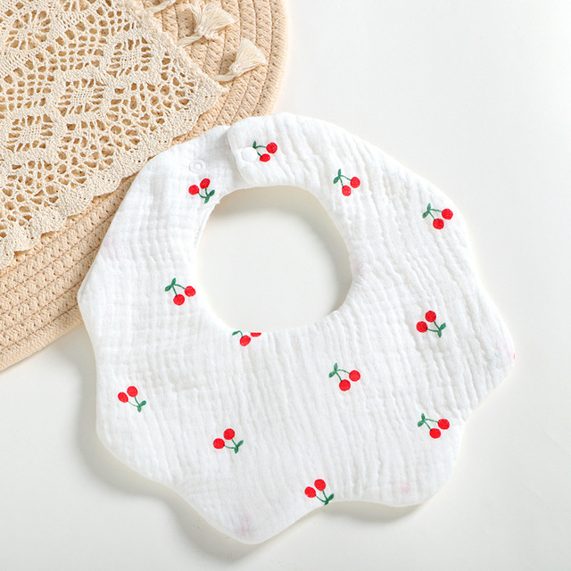 Baby Bibs Cotton Gauze Gauze Baby Kids Bandana Feeding Burp Cloths Soft Newborn Infant Saliva Towel Baby Girl Boy Accessories