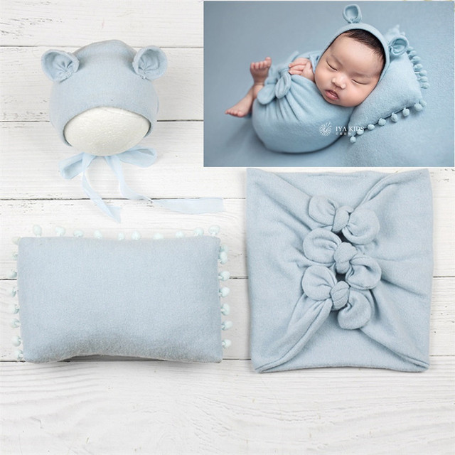 Baby Photography Props Newborn Photography Blanket Baby Photo Wrap Swaddling Photo Studio Shoot Accessories