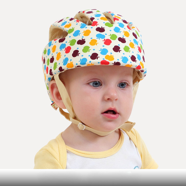 Baby Safety Helmet Head Protection Cotton Infant Baby Anti-Fall Hat for Crawling Baby Helmet Children Learn to Walk Crash Hat