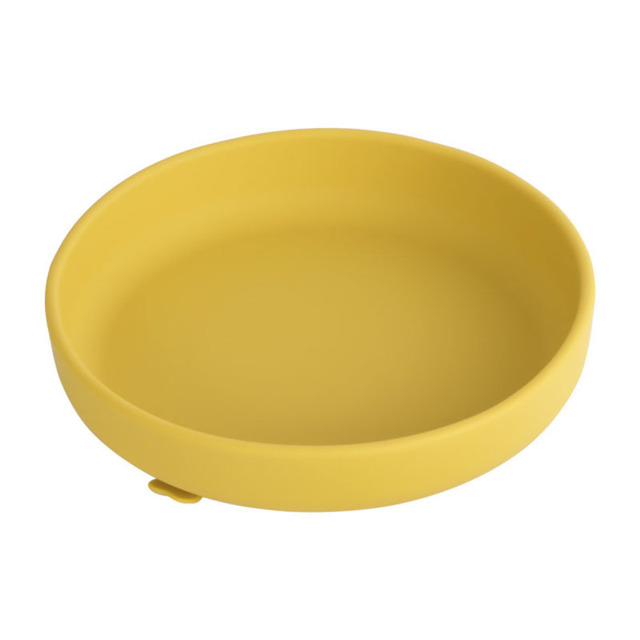 100% Food Safe Approval Silicone Tableware For Kids Fashionable Round Dishes Food Waterproof Training Bowl Baby Accessories