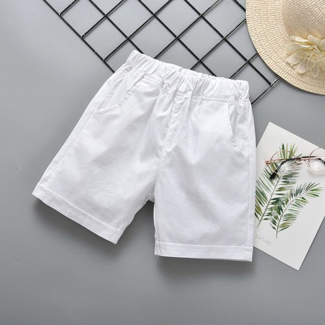 Boys Shorts Cotton Summer Shorts For Baby Boys Thin White Black Baby Shorts Shorts Casual Clothes