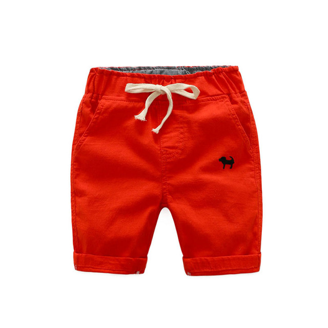 Boys and girls cotton shorts, children's sportswear for 2-7 years, summer 2019