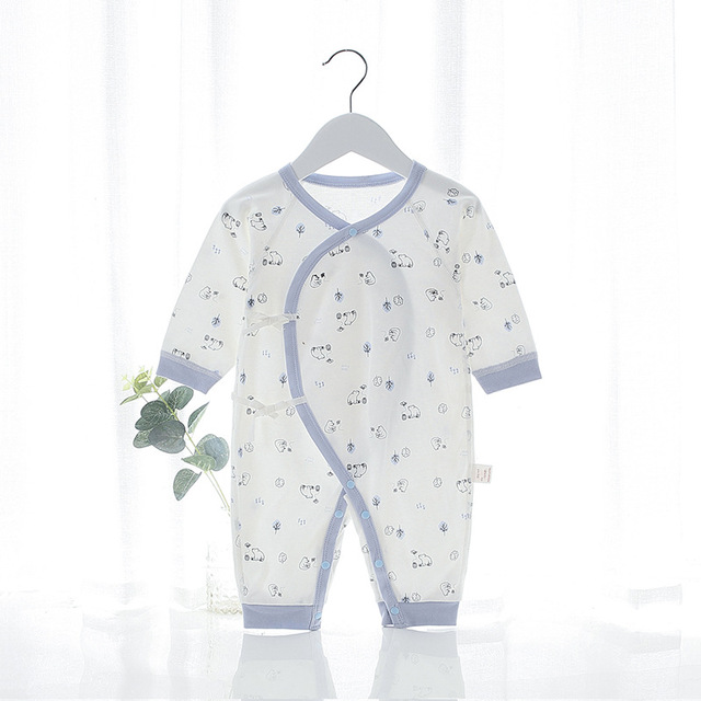 Spring Autumn Newborn Baby Romper Soild Color Baby Clothes Girl Rompers Cotton Jumpsuit Baby Half Sleeve Infant Boys Romper
