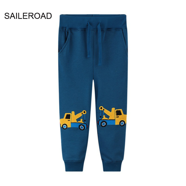 Sailroad 2-7 years 2022 New Spring Dinosaurs pants for boy kids boys pants pants casual sweatertrousers warm sports pants