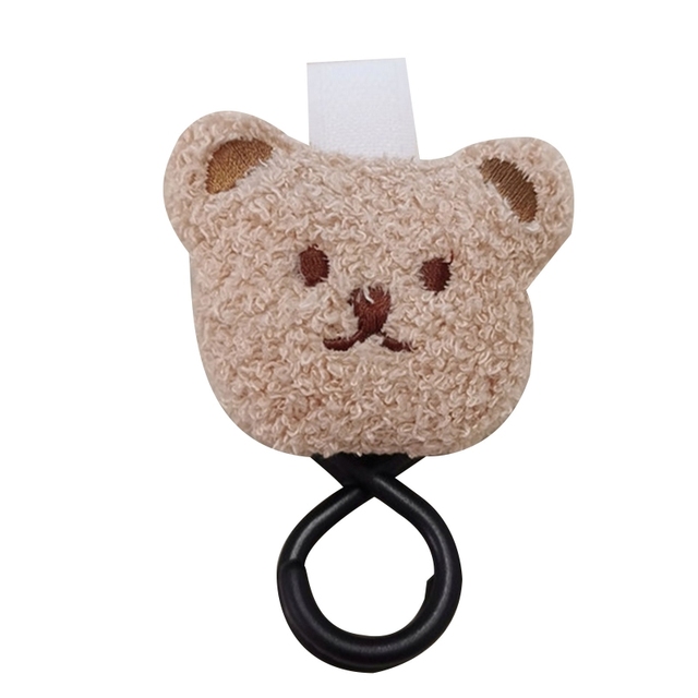 Cartoon Bear Adjustable Baby Stroller Hanging Hook Shopping Cart Hook Trolley Organizer Pushchair Hanger Hanging Hook