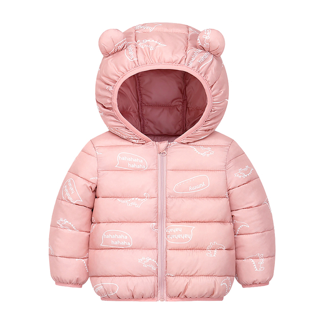 Autumn Winter Baby Boys Clothes Cotton Thick Kids Girls Parkas Parkas Warm Coat Children Costume JYF