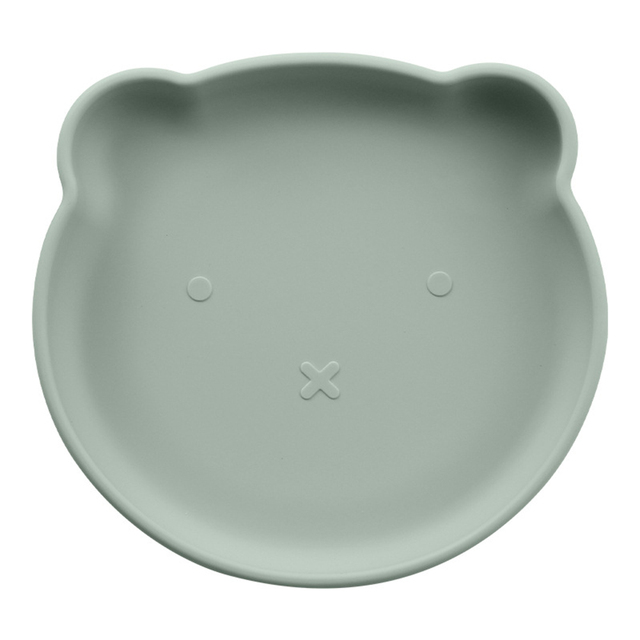 Baby Silicone Suction Bowl Plate Cute Cat Children Dishes Feeding Bowl BPA Free Non-slip Kids Toddler Training Tableware