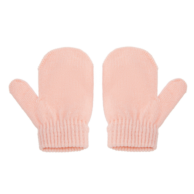 Winter Protection Baby Hats Kids Autumn Warm Knitted Winter Hat Newborn Baby Cute Gloves Hats For 6-48 Months