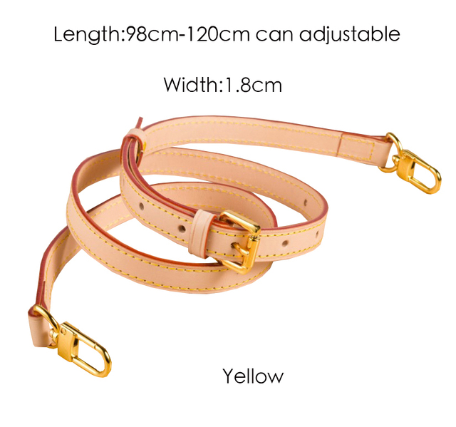 Genuine Leather Bag Strap High Quality Shoulder Strap Bag Accessories Narrow Bag Strap Hot Fashion Shoulder Bag Parts