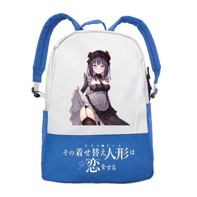 Anime Manga My Sweetheart Dress Students Backpack Large Capacity School Bag Shoulder Bags High Quality For Boys Girls
