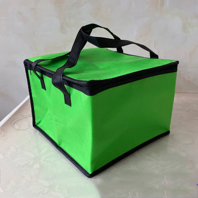 Foldable Large Cooler Bag Portable Food Cake Insulated Bag Aluminum Foil Thermal Box Waterproof Ice Package Lunch Box Delivery Bag