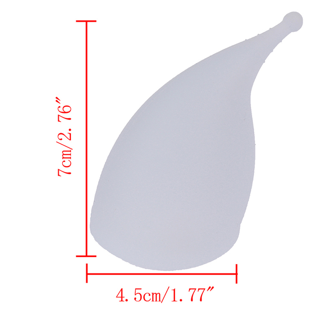 1pc Medical Silicone Menstrual Cup Feminine Hygiene Menstrual Period Cup Lady Health Care Cup