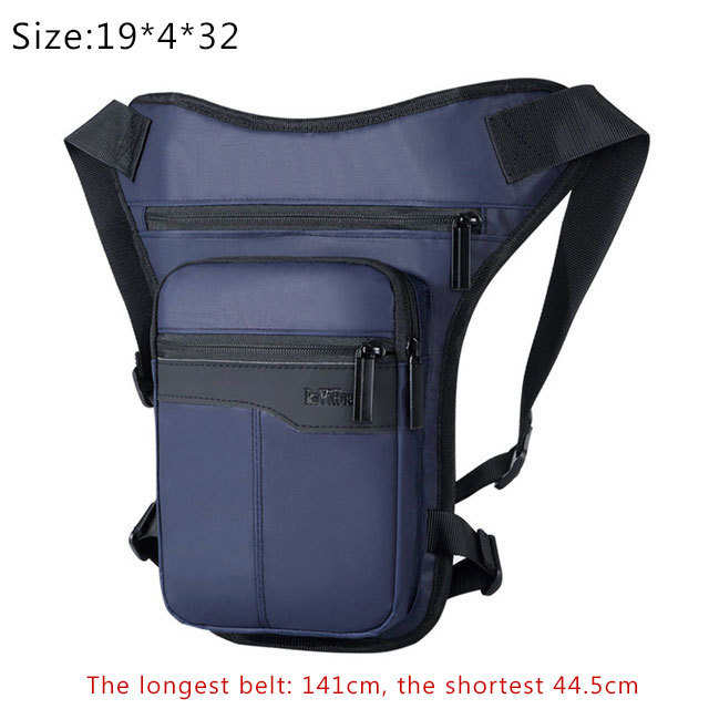 Men Nylon Waist Drop Leg Bag Thigh Hip Belt Bum Fanny Pack Military Tactical Women Riding Motorcycle Messenger Shoulder Bags