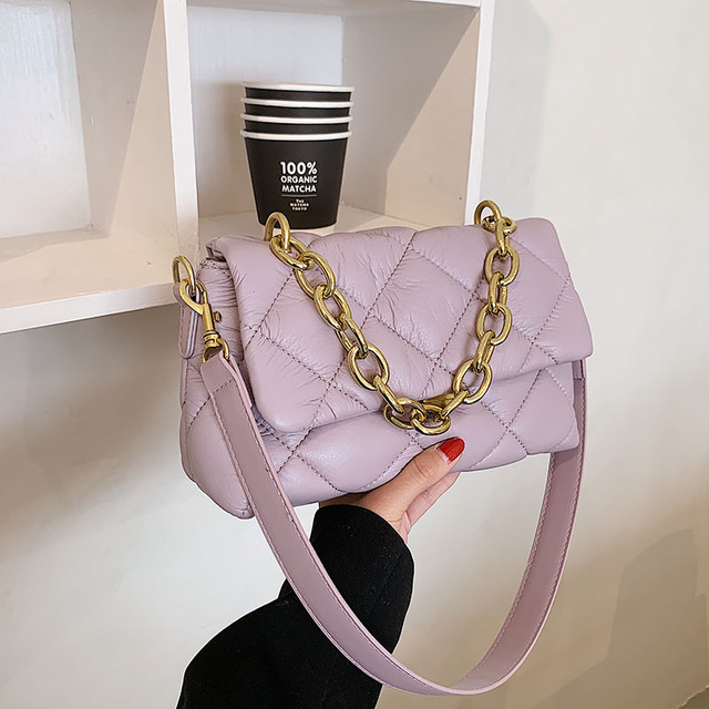 luxury designer shoulder bag women chain purse and handbags female 2022 soft pu leather crossbody bag theme small handbag