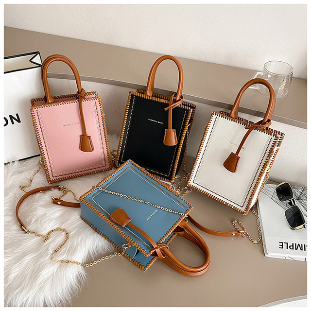 Fashion rectangle PU material pouch set for phone coin handbag bag DIY