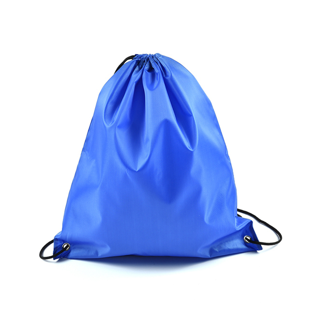 Portable Oxford Sports Bag Drawstring Strap Bag Riding Backpack Gym Drawstring Shoes Bag Clothes Backpacks Waterproof