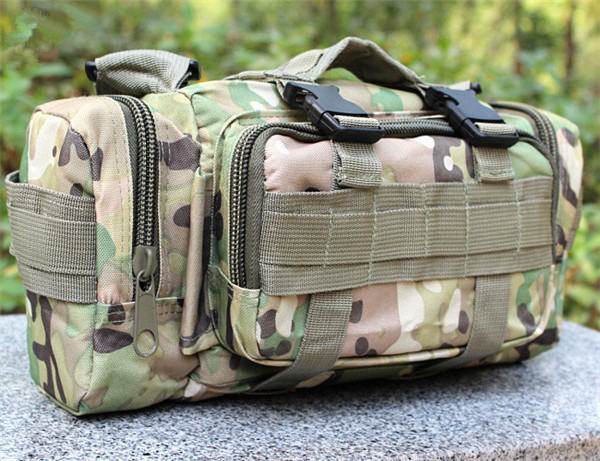 Military Camouflage Bags Waist Pack Canvas Camera Single Shoulder Messager Bag RV641456