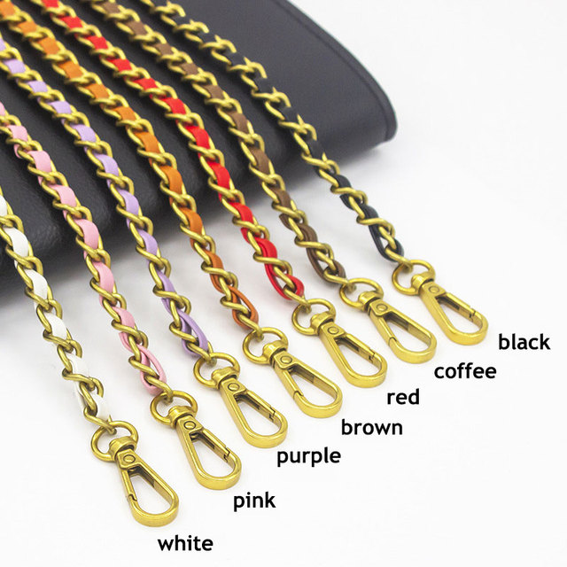 7 Color DIY Replacement Bag Chain Bag Hardware Accessories Handbag Accessories Alloy Metal Bag Chain Belt Shoulder Bag Strap