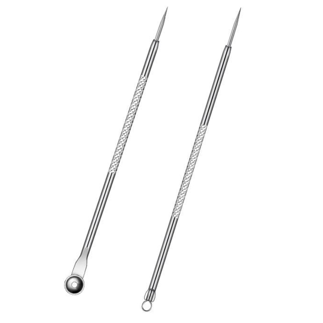 Acne Blackhead Remover Needle Blackhead Tool Kit Tweezers Pimple Extractor Stainless Steel Black Spot Removal Face Skin Care Tool