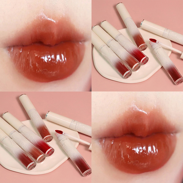 Moisturizing Mirror Glass Lipstick Matte Velvet Lip Gloss Waterproof Lip Stick Long Lasting Women Sexy Lipstick Cosmetic Makeup