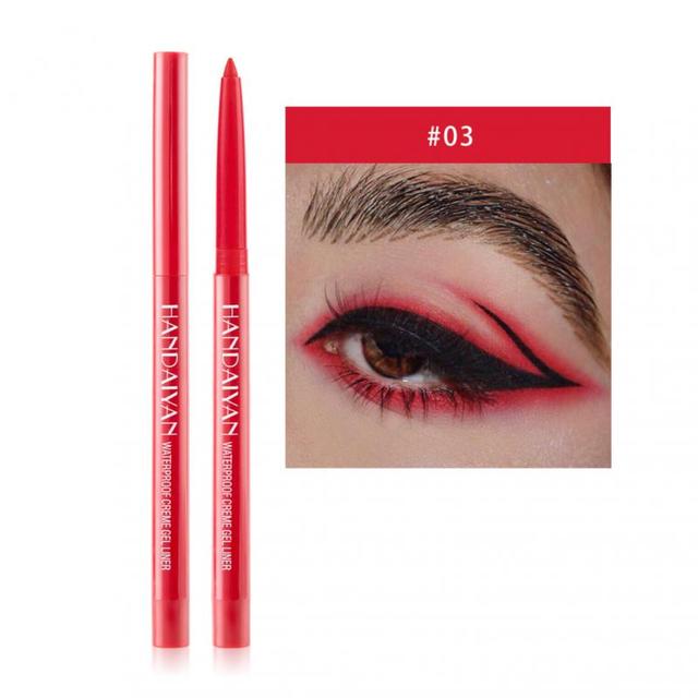 Ultra-thin Liquid Eyeliner Pen Quick-drying Waterproof Sweat-proof Long Lasting Non-Smudge Eye Makeup Thin Eyeliner TSLM1