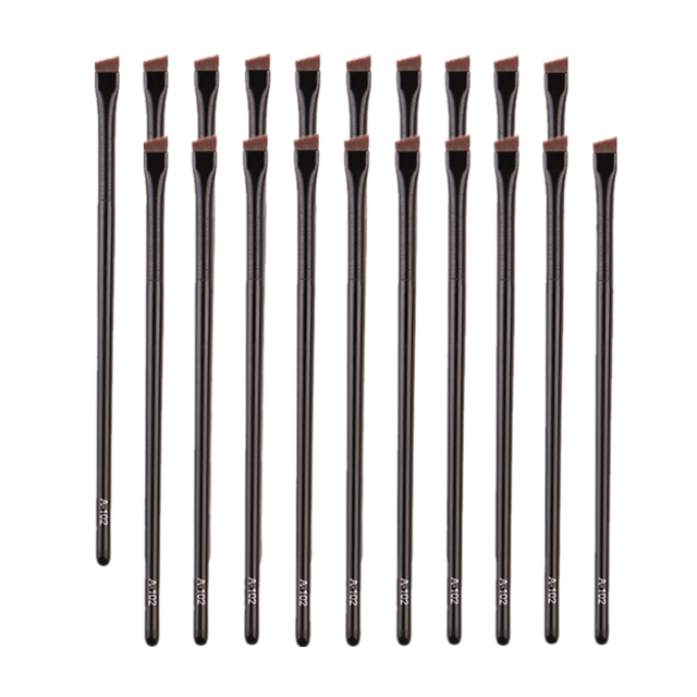 5/10/20/50pcs Eyebrow Contour Makeup Brushes Eyebrow Eyeliner Brush Professional Super Thin Angled Liner Eye Brush Make Up Tools