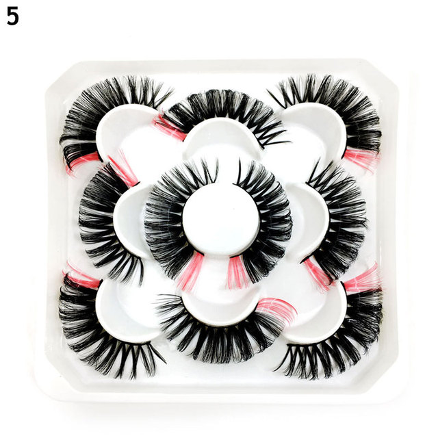 Lashes DD Curl 23-28mm Russian Volume Mink Lashes 3D Mink Eyelashes Lashes Reusable Fluffy False Lashes Russian