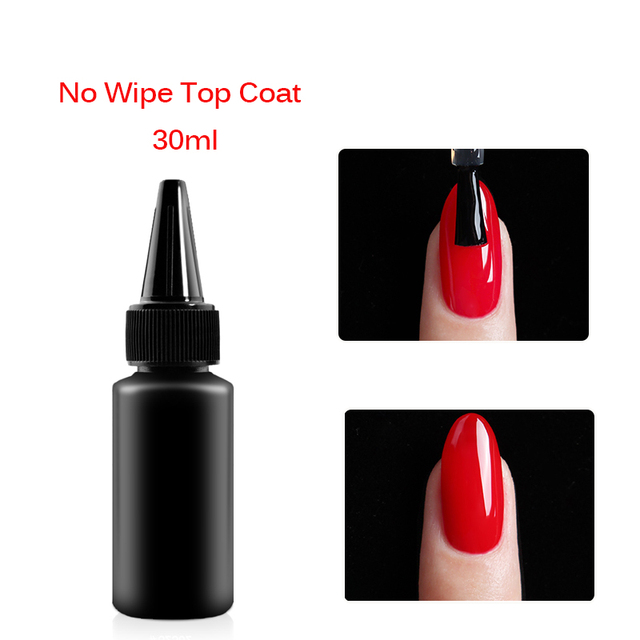 MSHARE Tempered Top Coat Matte Tops For Nails Mat Matte Gel Polish Semi Permanent UV Varnish