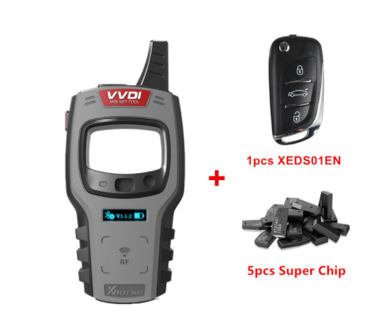 Xhorse VVDI Mini Key Tool Remote Key Programmer with Free 96bit 48- Clone Function Support IOS and Android Global Version