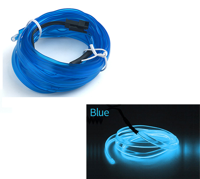 USB LED Strip Car Interior Atmosphere Light Neon EL Decoration Light Strip for Car Dashboard Ambient Lamp Wire Room Night Lamp