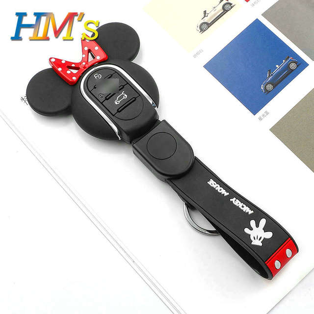 Car Styling Accessories For MINI JCW Cooper One S Countryman F60 F54 F55 F56 F57 Cars Key Cover Chain Keychain Holder