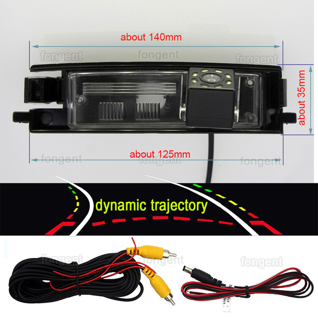 170 Degree AHD 1920x1080P Auto Special Rear View Back Up Camera For Toyota RAV4 RAV-4 2012 2011 2010 2009 2008 2007 2006 Car