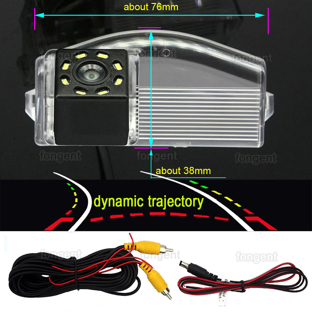 Car Rear View Parking Backup Reverse Rear View Camera Mazda 2 Mazda 3 Mazda3 Sport 2004 2005 06 2007 2008 2010 2011 2012 2013