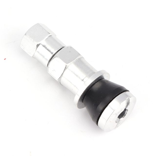 1PC Alloy Rubber Straight Valve/Curve Tubeless Tire Valve Bicycle Auto Parts Tire Valve Accessories 5 Colors