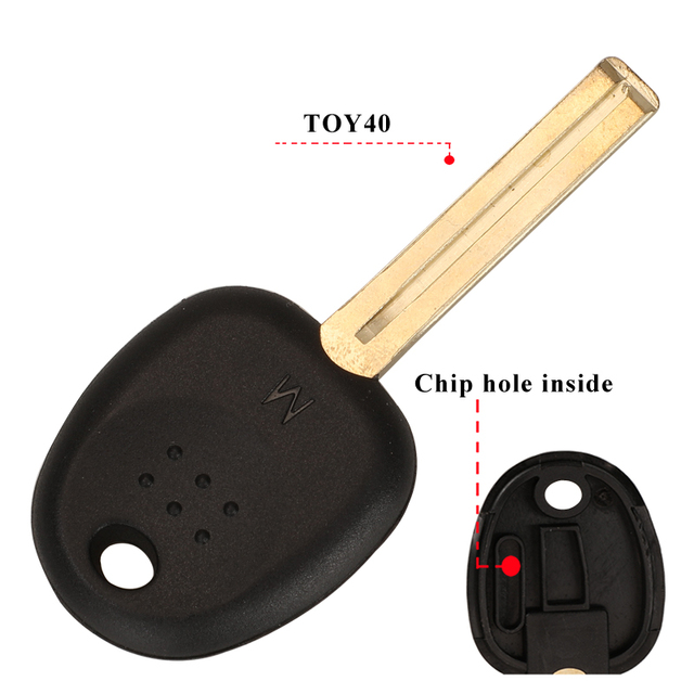 jingyuqin Blank Car Key Transponder Shell For Hyundai Accent Sonata NF Elantra Accent Coupe Getz H-1 Lavita Tiburontuxon Verna