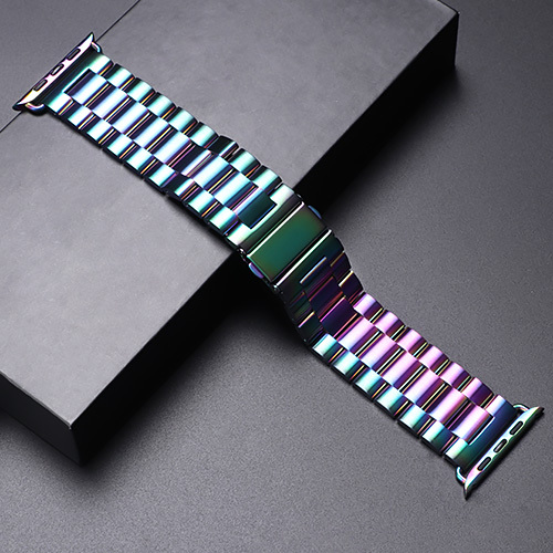 Metal Strap for Apple Watch Band 44mm 42mm 40mm 38mm 41 45mm Stainless Steel Bracelet for iWatch 7 6 SE 5 4 3 Series Accessories