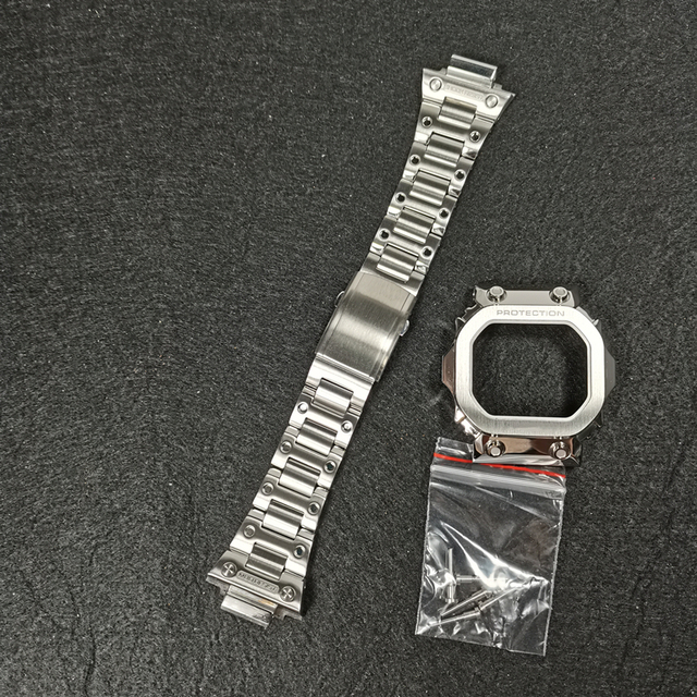 GX56 Gray Watches & Bezel for GX56BB GXW-56 Metal Band Bezel Pro Style Bezel with Tools 316 Stainless Steel