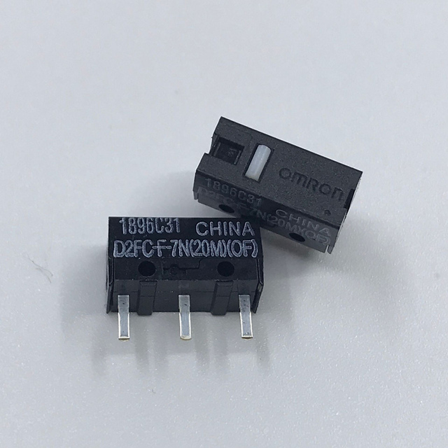 10pcs Original OMRON Mouse Micro Switch D2FC-F-7N 10m 20m of D2FC-F-K(50M) D2F D2F-F D2F-01 D2F-01L D2F-01FL D2F-01F-T D2F-F-3-7