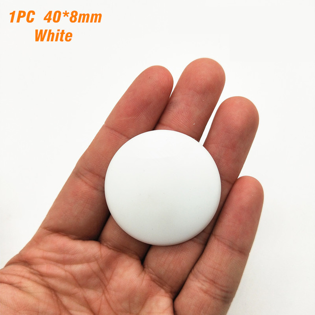 1/6pcs Self-adhesive Door Handle Bumper Protective Plug Transparent Silicone Wall Guard Non-slip Round Doors Stopper Muffler